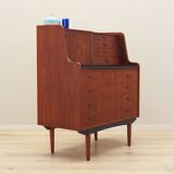 Teak secretary, Danish design, 1970s, production: Denmark