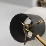 Pair of wall sconces 1950s style Arlus Lunel