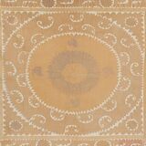 Vintage Turkish hand-knotted rug 153x164 cm