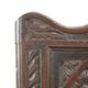 Unique 18th-century English oak wainscot chair with amazing woodcarving