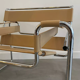 Fauteuil "Wassily" par Marcel Breuer pour Gavina.