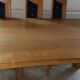 Table à manger exceptionnelle en chêne massif 220x120x78 cm