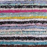 Moroccan carpet Boucherouite colored - 104 x 196 cm