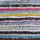 Moroccan carpet Boucherouite colored - 104 x 196 cm