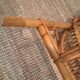 Vintage rattan & bamboo armchair from the 60s