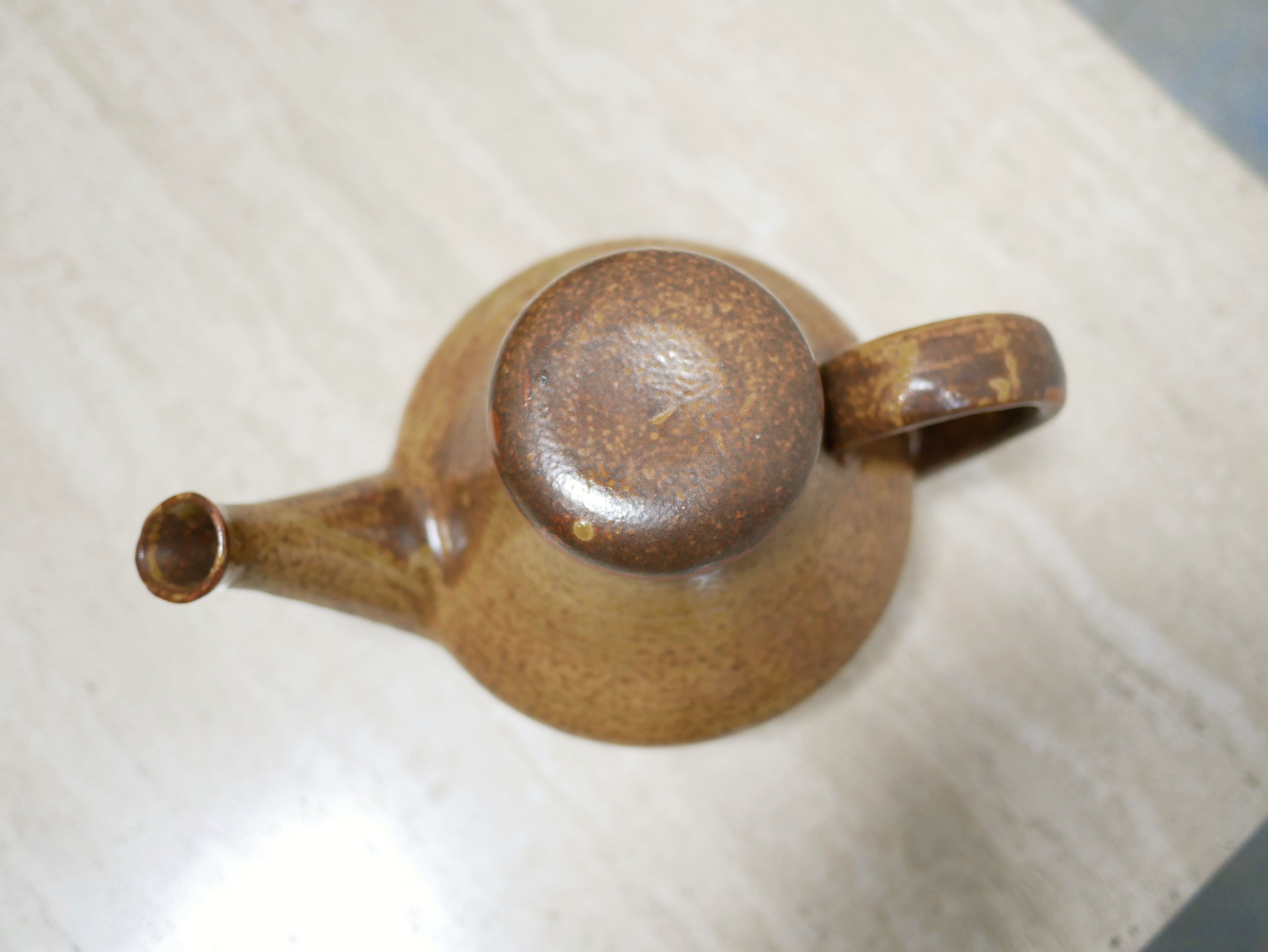 Vintage sandstone teapot