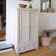 Patinated wardrobe