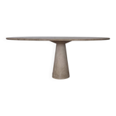 Table en travertin