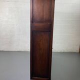 Large vintage wooden bookcase