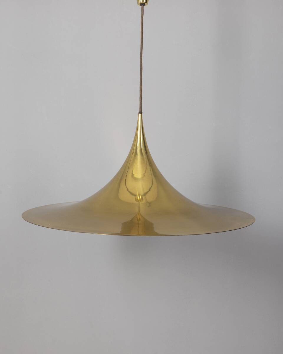 Vintage 70s chandelier design C. Bonderup & T. Thorup for Fog & Mørup