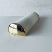 Brass and glass wall light