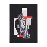 Collage on poetry paper