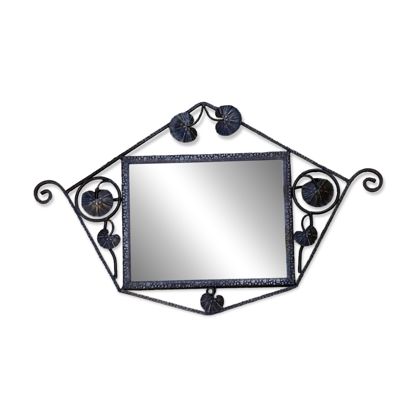 Art Deco mirror - wrought iron