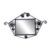 Art Deco mirror - wrought iron