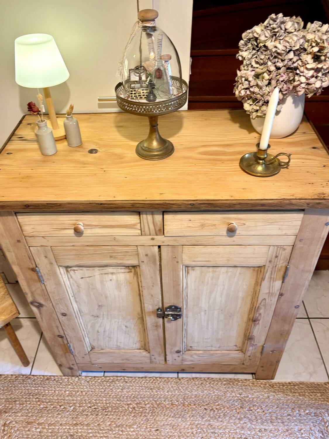 Buffet parisien bois brut