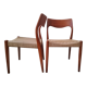 Vintage Niels Otto Møller 1950s chairs
