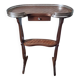 Side table or small table in marquetry