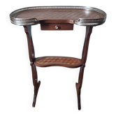 Side table or small table in marquetry