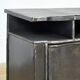 Iron bedside table, circa 1930