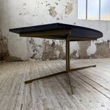 90s coffee table with Agate stone effect.