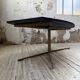 90s coffee table with Agate stone effect.
