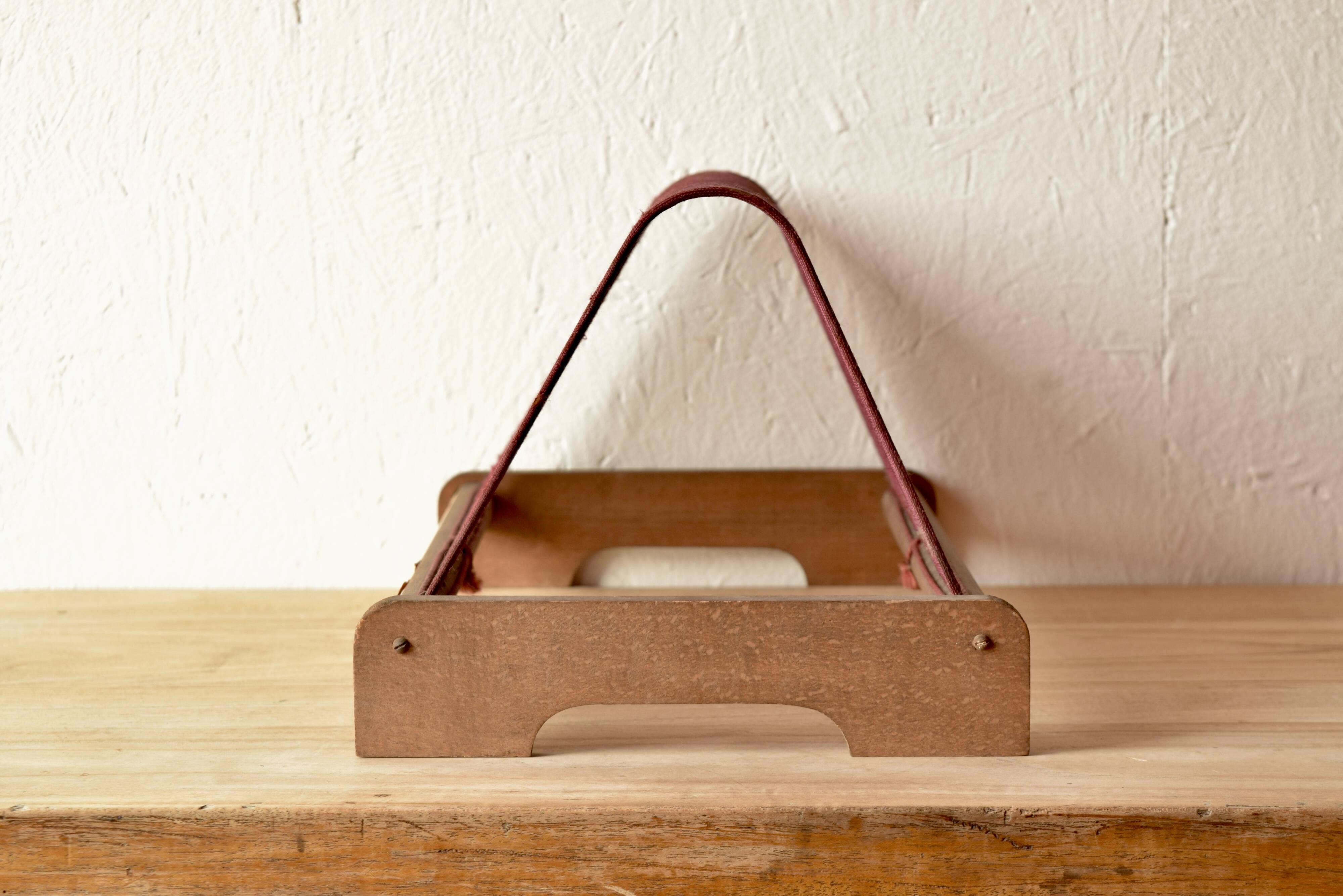 Vintage record holder for 50 vinyls - 1960s