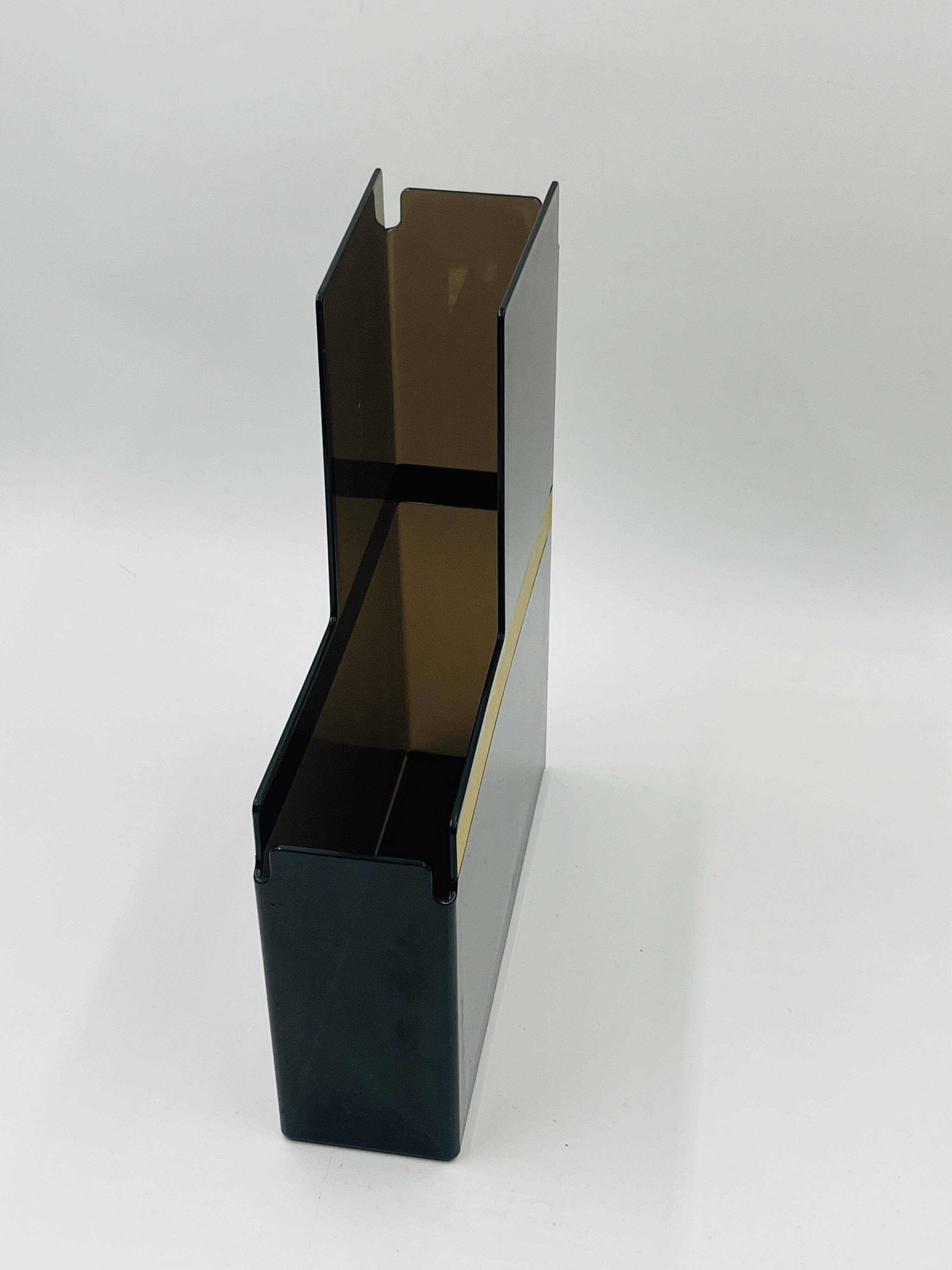 Vintage Magazine Rack Esselte Bo Armstrong