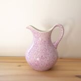 Gien speckled pink carafe