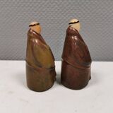 Two ceramic monks, from ENKÖPING ceramics Sweden 1970-80s