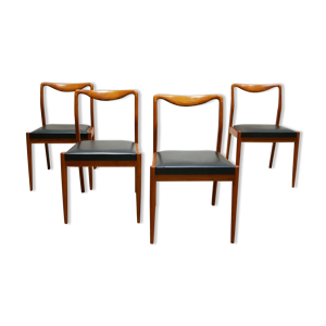Série de 4 chaises scandinaves