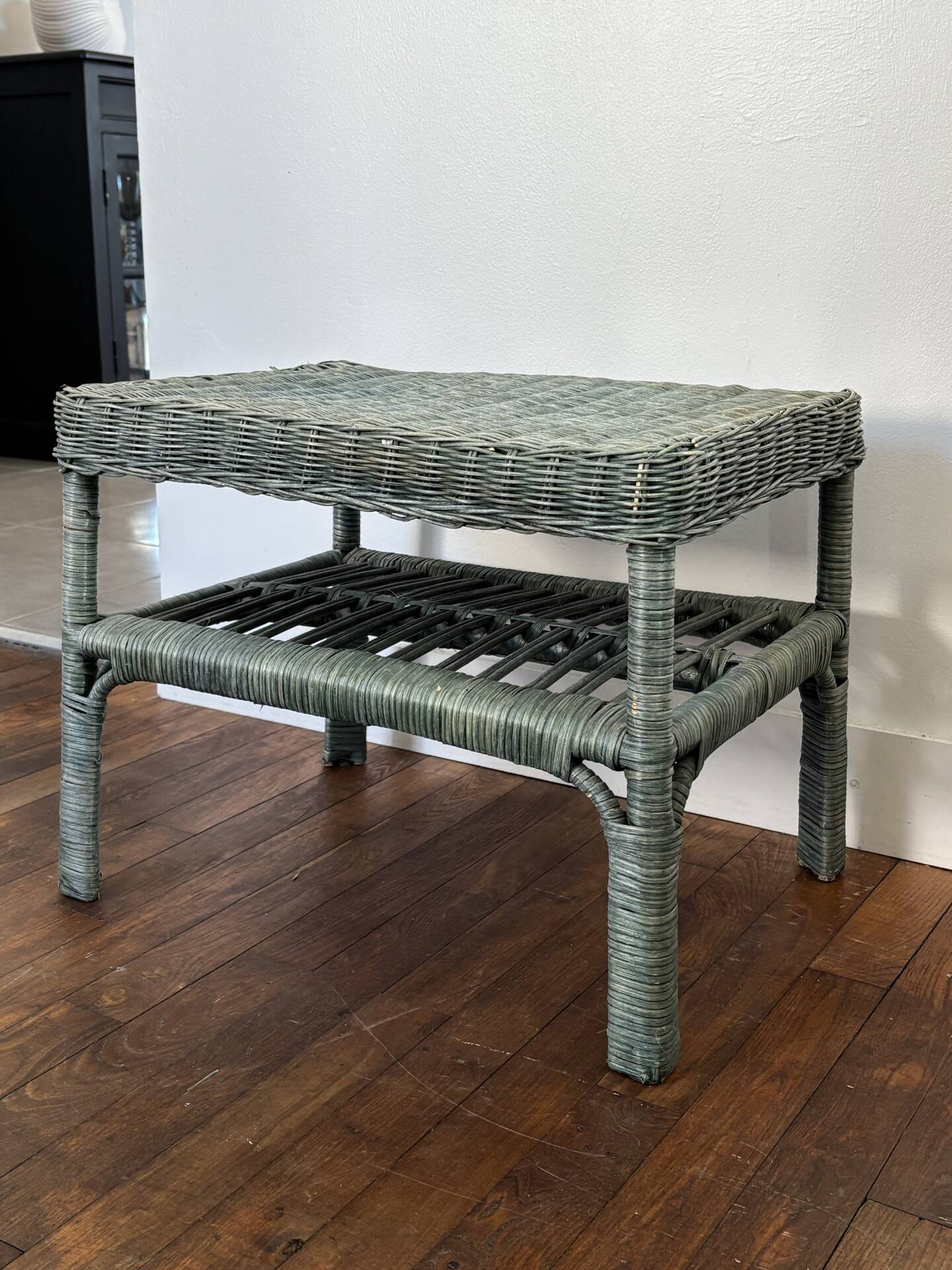 Rattan coffee table