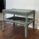 Rattan coffee table
