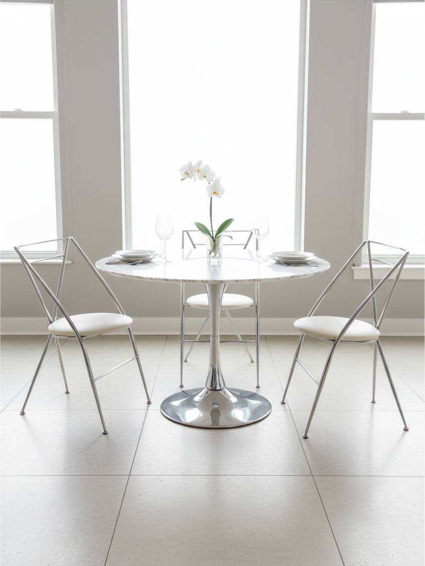 Set of 4 folding chairs "Cinderella" – Design by Hiroyuki Yamakado, c. 1