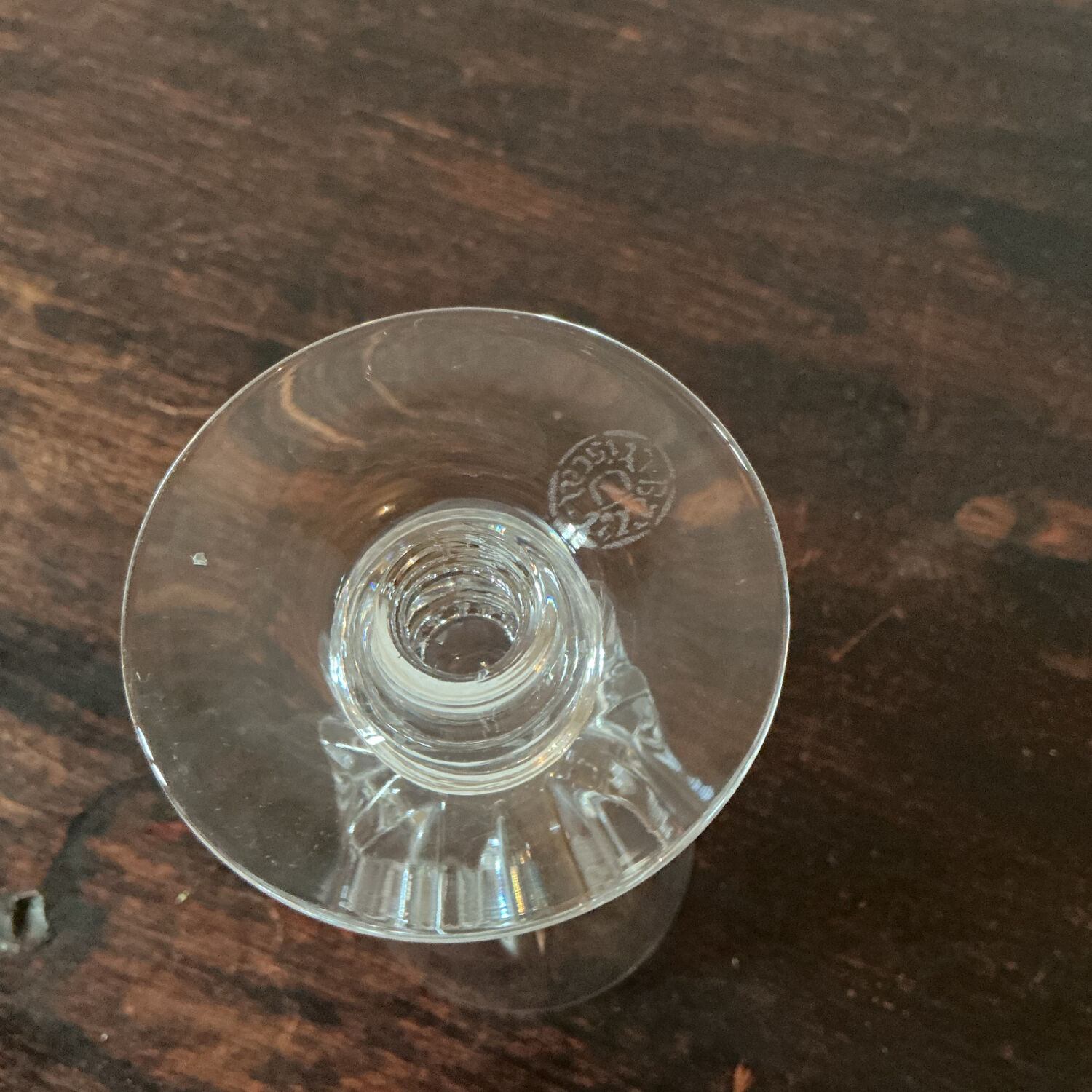 Baccarat crystal service