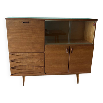 Meuble de style scandinave, de marque ''eros '' en teck blond, vers 1960