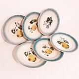Suite of dessert plates