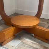 Art Deco oak coffee table from the 40s and 50s