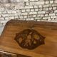 Sloping desk in natural wood and flower marquetry in louis xv style stamped mailfert
