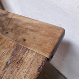 Solid walnut kneading table old XIX°