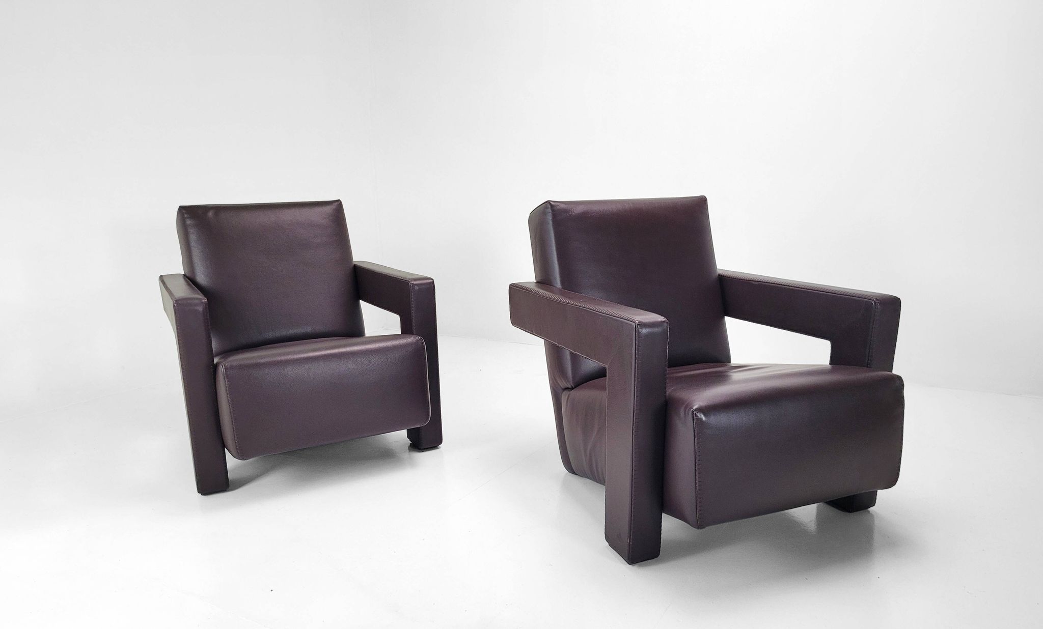 Set of 2 Utrecht armchairs Cassina – Gerrit Rietveld (1935)