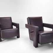 Set of 2 Utrecht armchairs Cassina – Gerrit Rietveld (1935)
