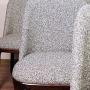 Ensemble de 6 chaises de salle à manger couleur sucre brun granola