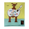 Poster by Raymond Savignac for the exhibition "Vaches de galerie"