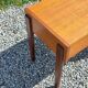 Pair of Scandinavian-style teak bedside tables from the 1970s.