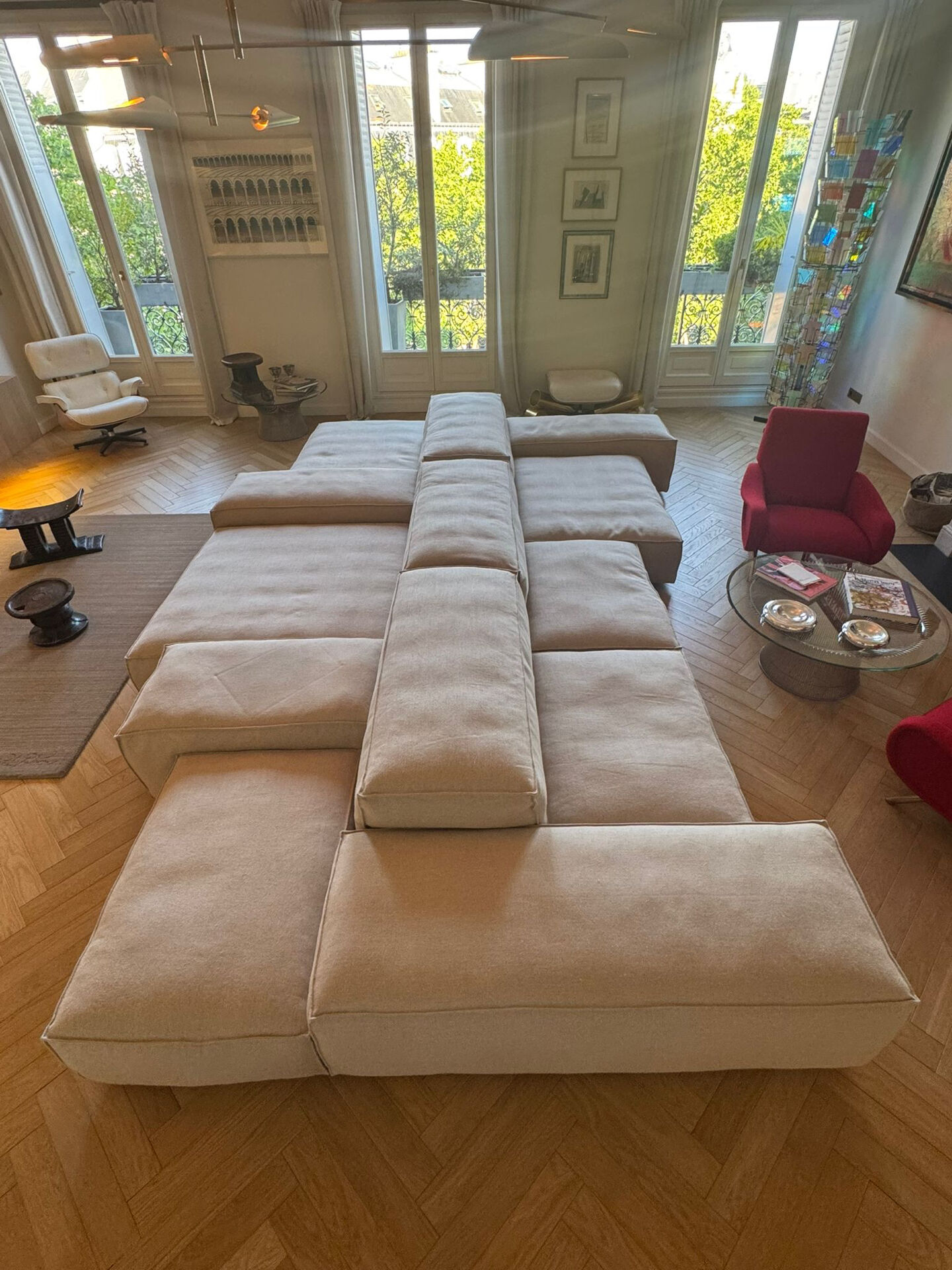 Canapé modulable contemporain Extra Soft Living Divani Sofa