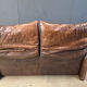 Leather Maralunga sofa by Vico Magistretti for Cassina, 1970s