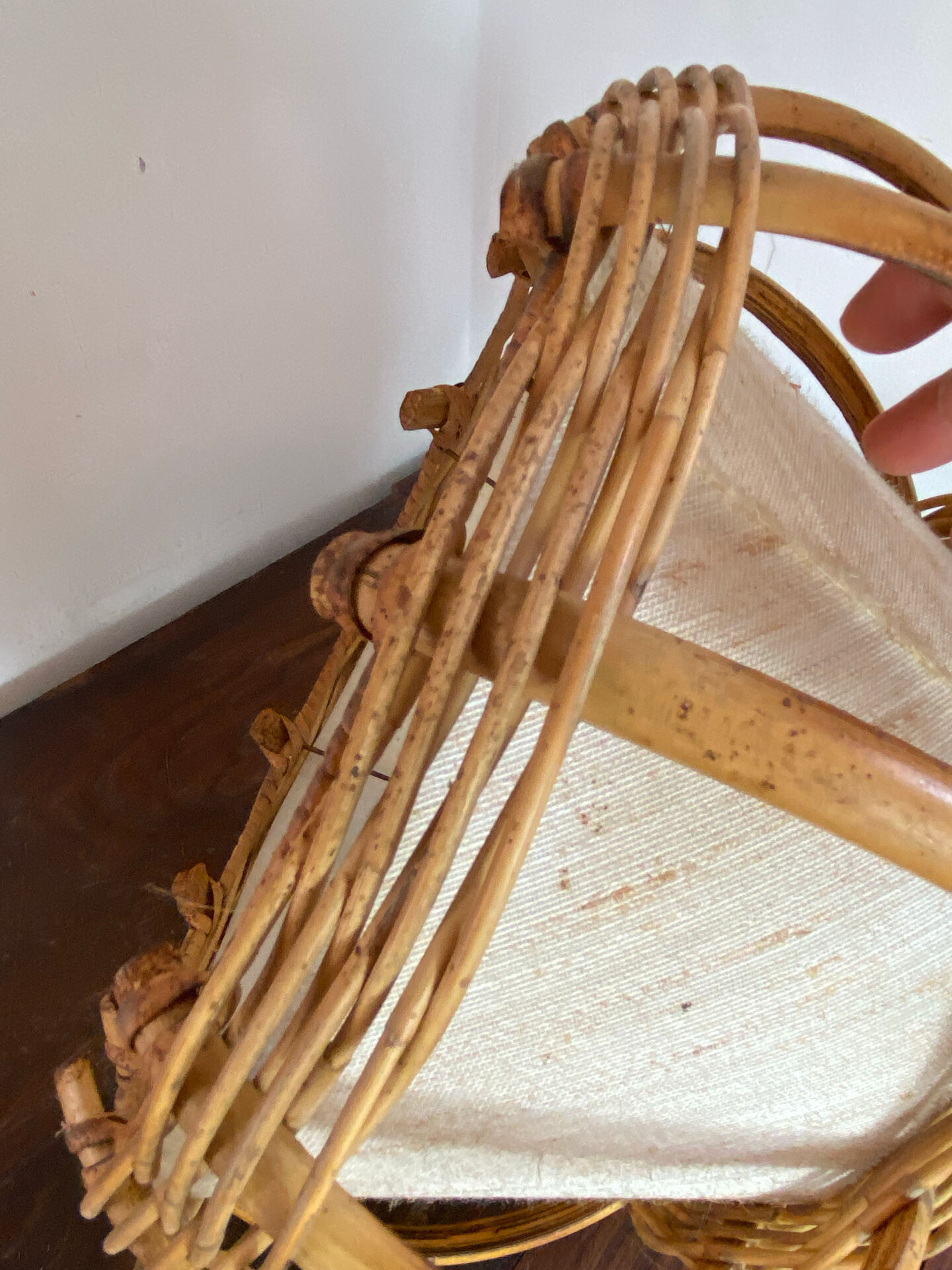 Bamboo and rattan suspension, Louis Sognot