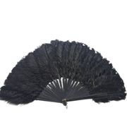 Art Deco Polish Austria feather fan, 1920s