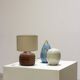 Jacques Pouchain Terracotta table lamp 1960