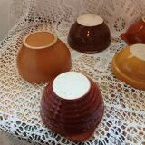 7 antique Émile Henry bowls